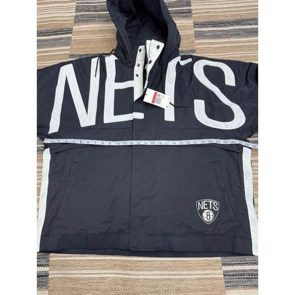 NWT Nike x Ambush NBA Collection Women's Brooklyn Nets Jacket Hooded Black Large - Picture 13 of 16